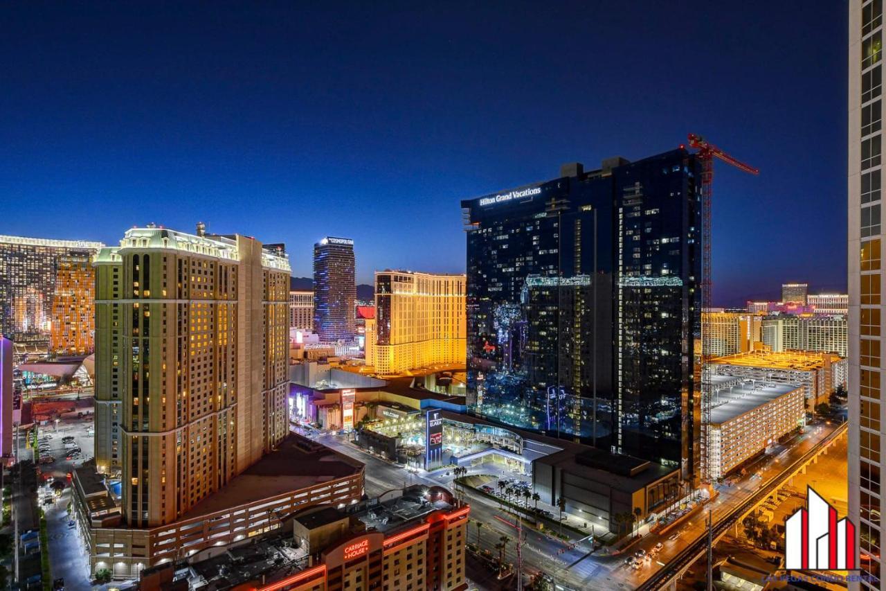 Mgm Signature-28-705 F1 Track & Strip View Balcony Las Vegas Exterior photo